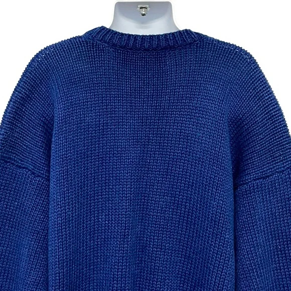 Vintage 90s Kids Hand Embroidered Chunky Halloween Cardigan Sweater Size 10/12 - Picture 14 of 15